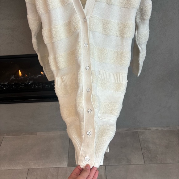 Daily Practice by Anthropologie Striped Cardigan Sweater, Size M - Picture 14 of 14